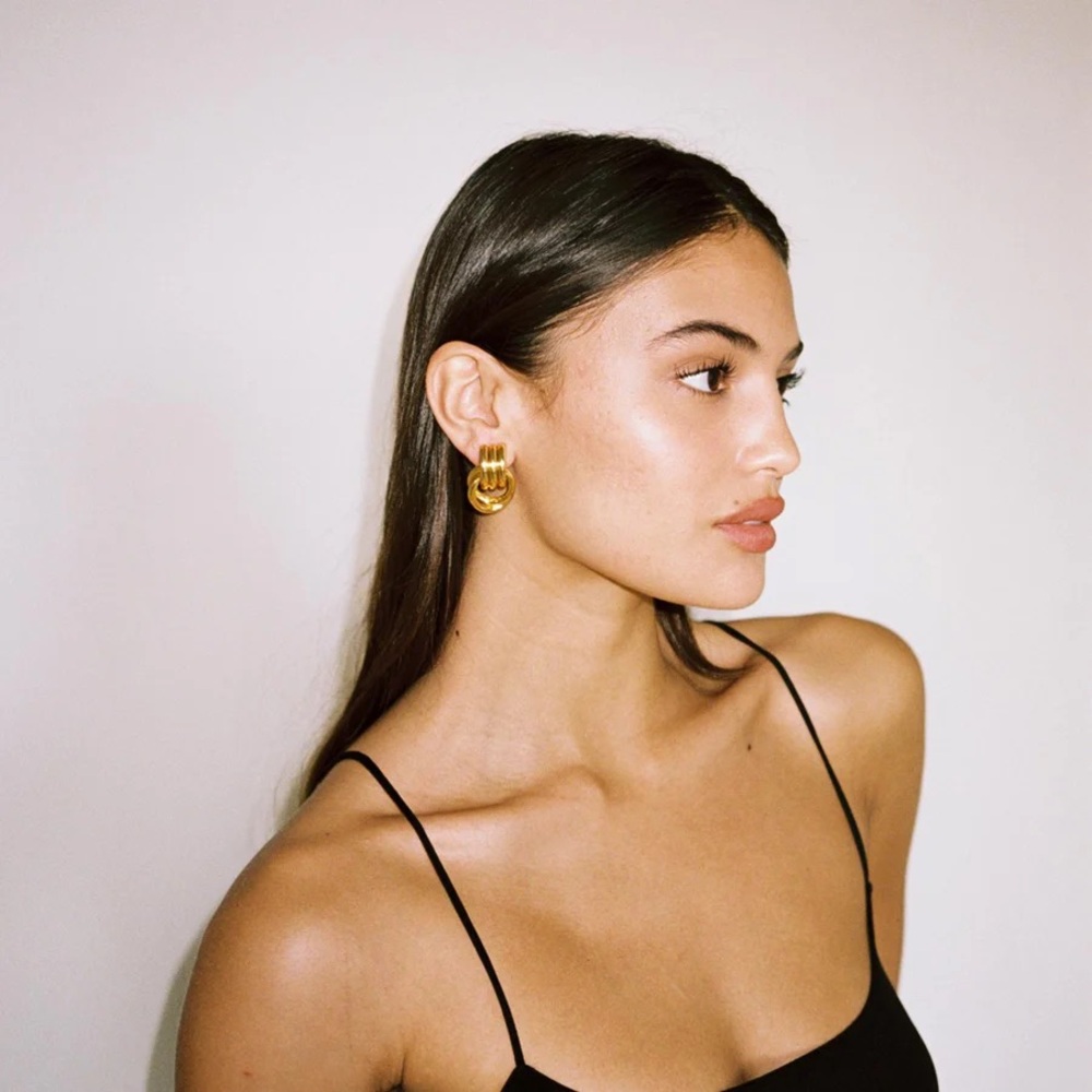 Heaven Mayhem Mini-Knot Earrings – Brand New
